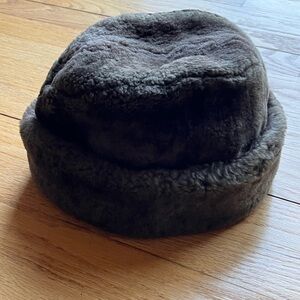 Vintage Brown Fur Hat
